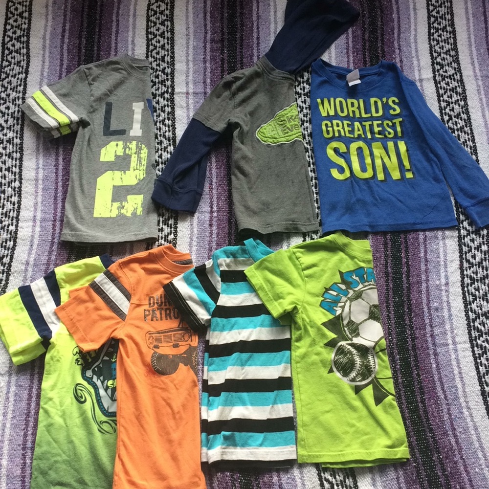 7 shirt bundle